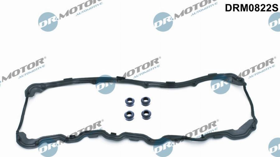 Dr.Motor Automotive DRM0822S — Zestaw uszczelek, pokrywa głowicy cylindra