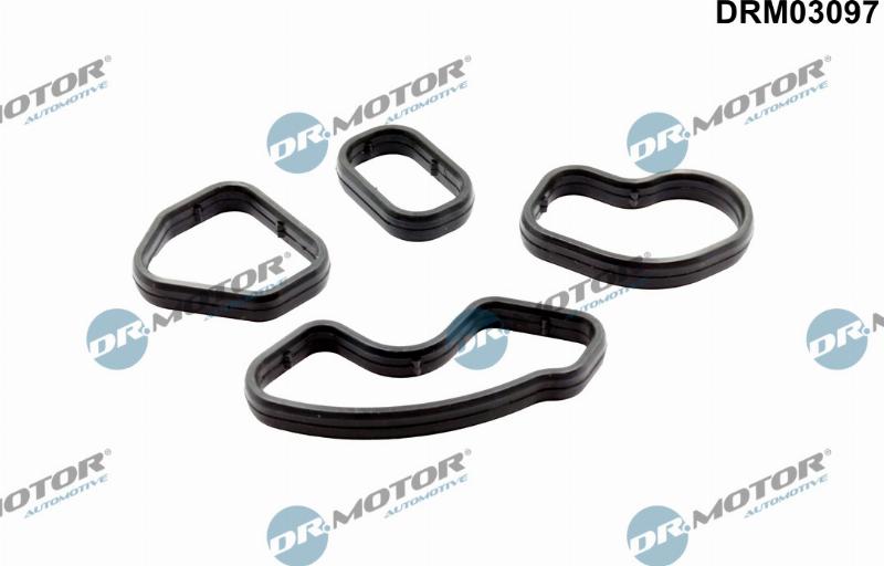 Dr.Motor Automotive DRM03097 — Zestaw uszczelek, chłodnica olejowa