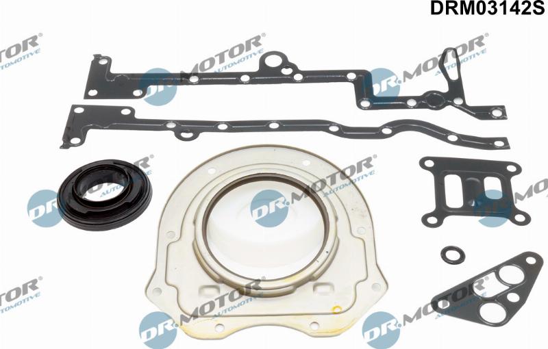 Dr.Motor Automotive DRM03142S — Zestaw uszczelek, skrzynia korbowa