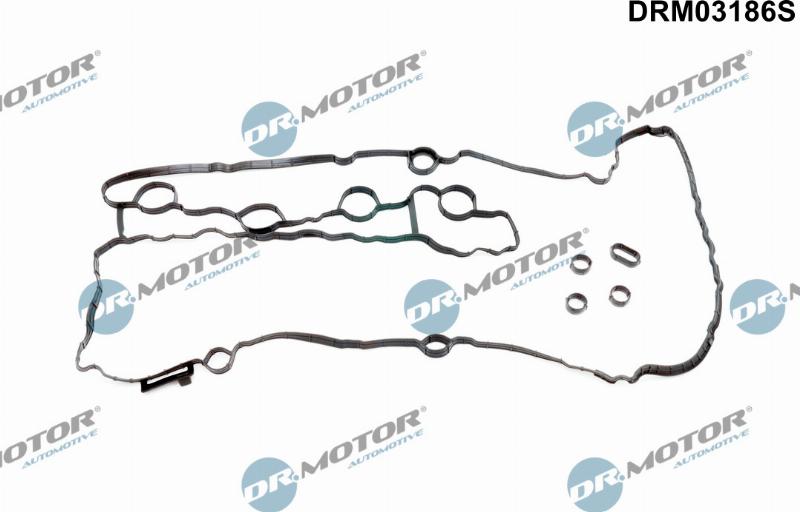 Dr.Motor Automotive DRM03186S — Zestaw uszczelek, pokrywa głowicy cylindra