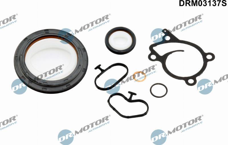 Dr.Motor Automotive DRM03137S — Zestaw uszczelek, skrzynia korbowa