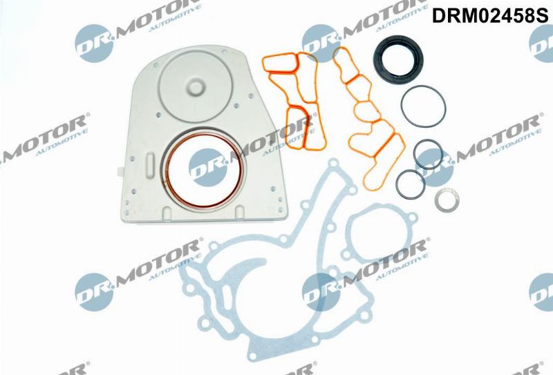 Dr.Motor Automotive DRM02458S — Zestaw uszczelek, skrzynia korbowa