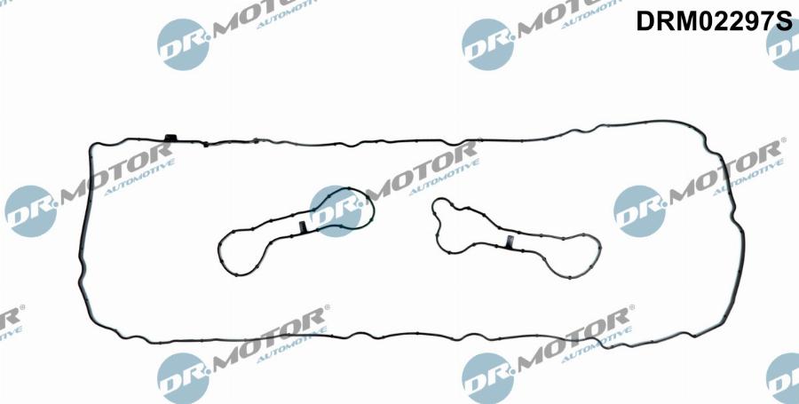 Dr.Motor Automotive DRM02297S — Zestaw uszczelek, pokrywa głowicy cylindra