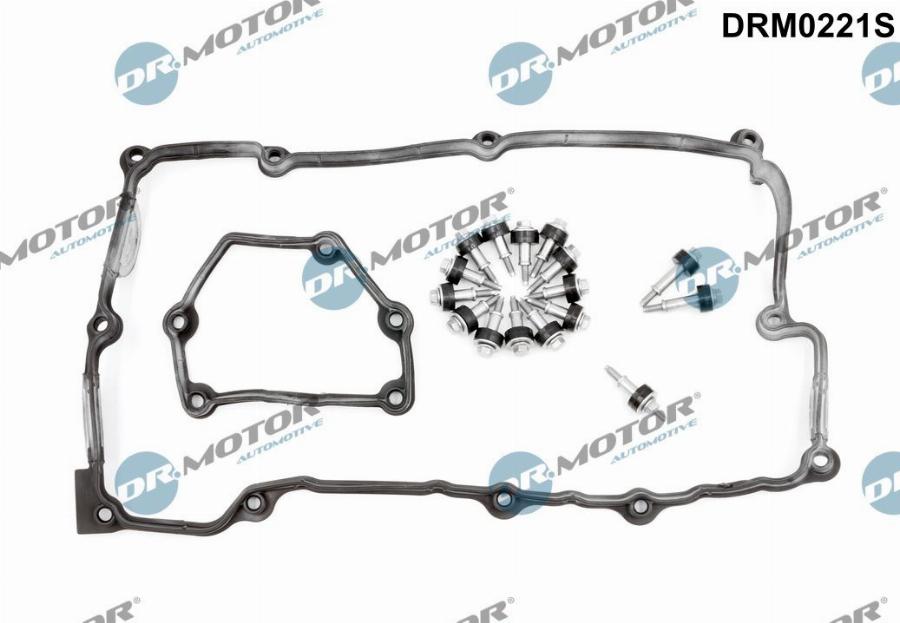 Dr.Motor Automotive DRM0221S — Zestaw uszczelek, pokrywa głowicy cylindra