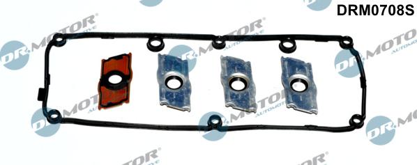 Dr.Motor Automotive DRM0708S — Zestaw uszczelek, pokrywa głowicy cylindra