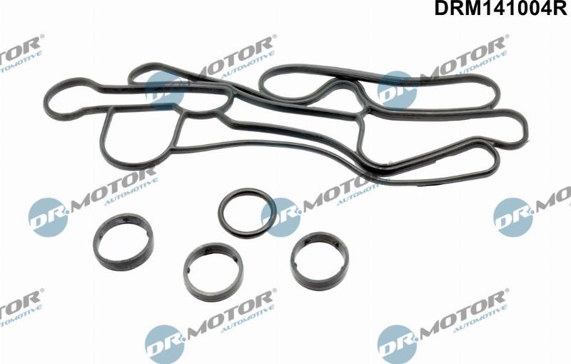 Dr.Motor Automotive DRM141004R — Zestaw uszczelek, chłodnica olejowa