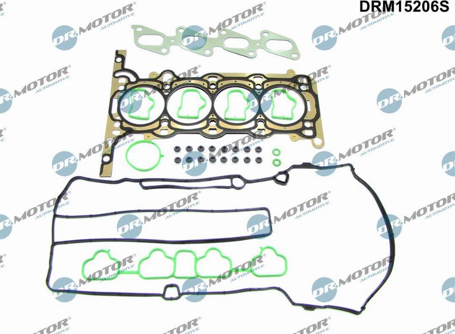 Dr.Motor Automotive DRM15206S - ZESTAW USZCZELEK GÓRA OPEL ASTRA 1.4T 09-