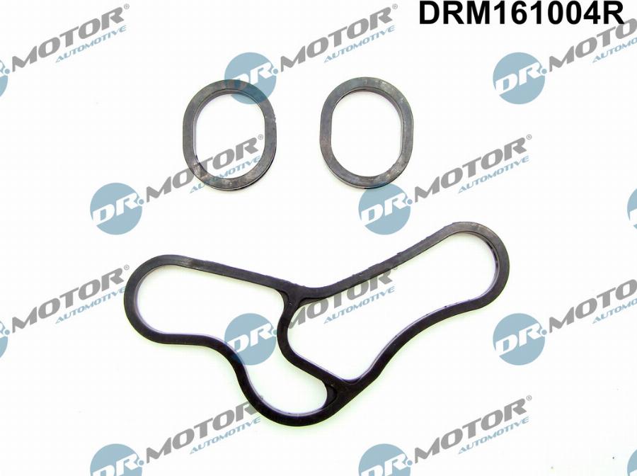 Dr.Motor Automotive DRM161004R — Zestaw uszczelek, chłodnica olejowa