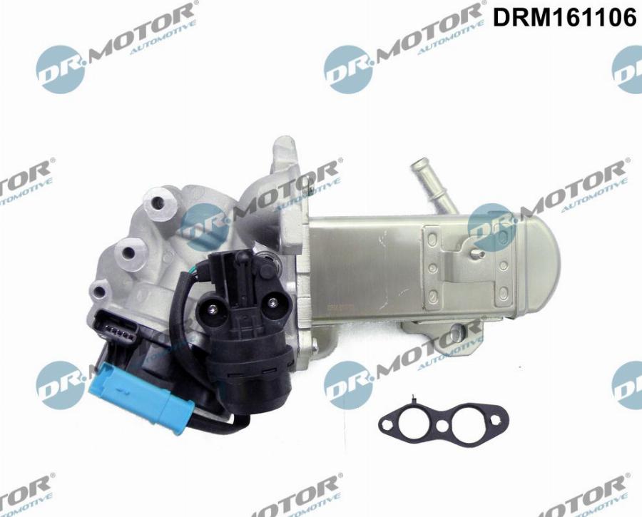 Dr.Motor Automotive DRM161106 - ZAWÓR EGR CITROEN 2.0HDI MODUŁ