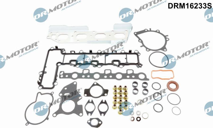 Dr.Motor Automotive DRM16233S — Kompletny zestaw uszczelek, silnik