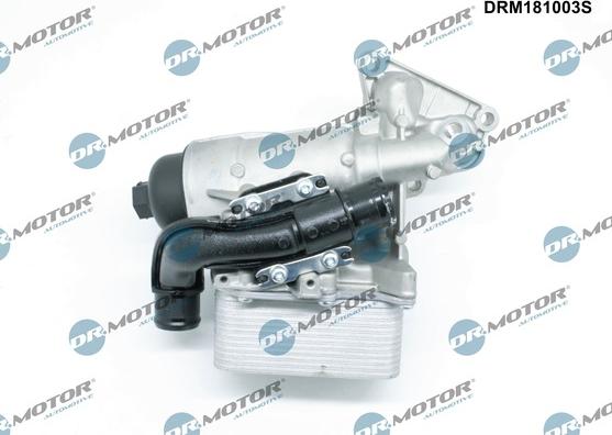 Dr.Motor Automotive DRM181003S - CHŁODNICA OLEJU OPEL VIVARO 2.0CDTI 06- Z OBUDOWĄ