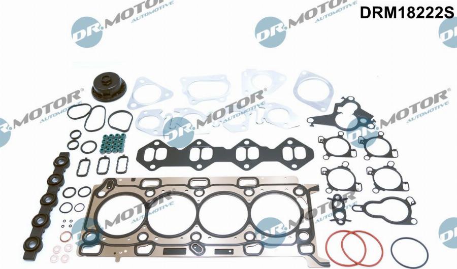 Dr.Motor Automotive DRM18222S — Kompletny zestaw uszczelek, silnik