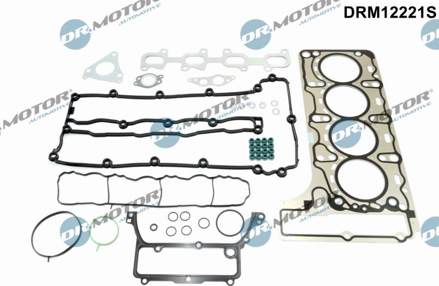 Dr.Motor Automotive DRM12221S — Zestaw uszczelek, głowica cylindrów