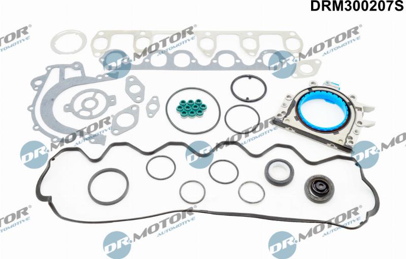 Dr.Motor Automotive DRM300207S — Kompletny zestaw uszczelek, silnik