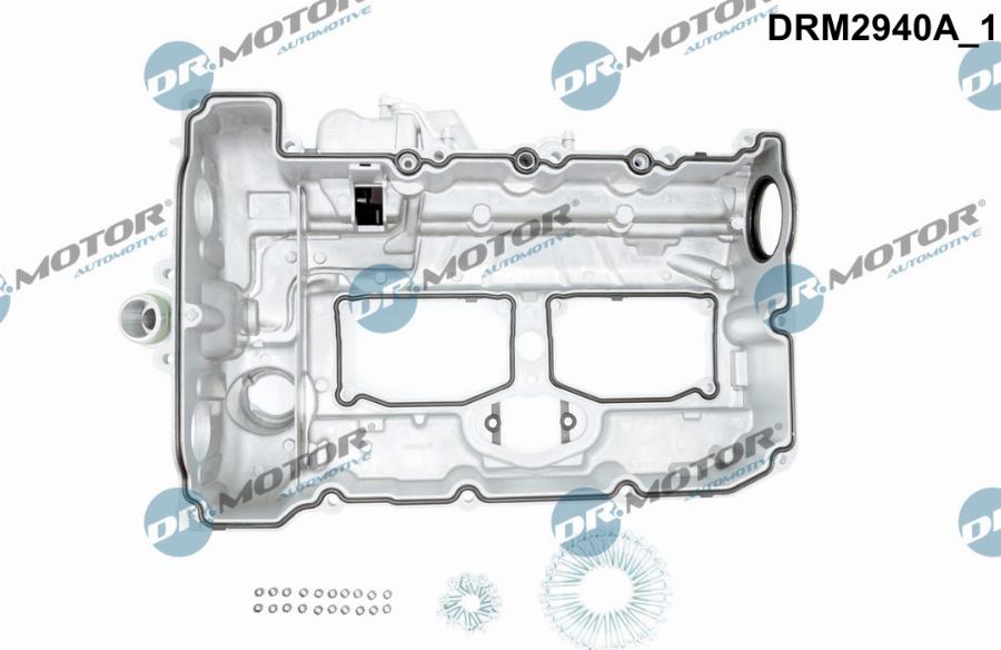 Dr.Motor Automotive DRM2940A - POKRYWA ZAWORÓW BMW 3 2.0 11- ALUM.