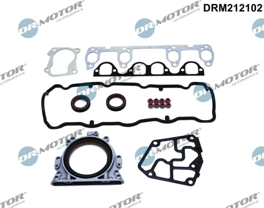Dr.Motor Automotive DRM212102 — Kompletny zestaw uszczelek, silnik