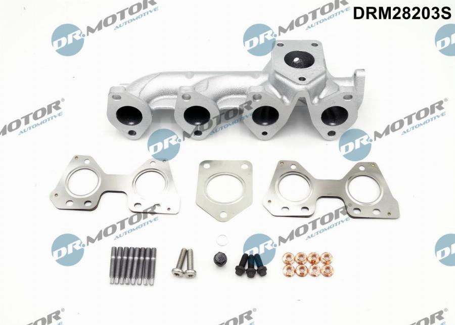 Dr.Motor Automotive DRM28203S — Kolektor, układ wydechowy