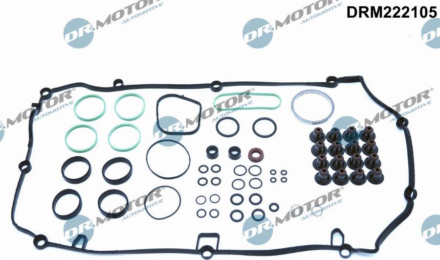 Dr.Motor Automotive DRM222105 — Zestaw uszczelek, pokrywa głowicy cylindra