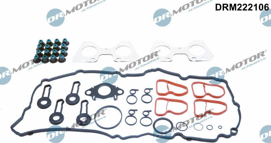 Dr.Motor Automotive DRM222106 — Zestaw uszczelek, głowica cylindrów