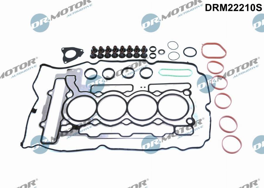 Dr.Motor Automotive DRM22210S — Zestaw uszczelek, głowica cylindrów