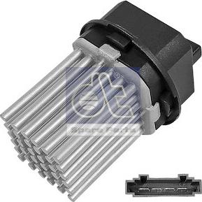 DT Spare Parts 4.68824 — Opornik, wentylator wewnętrzny