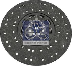 DT Spare Parts 4.62794 — Tarcza sprzęgła