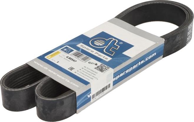 DT Spare Parts 4.80547 — Pasek klinowy wielorowkowy