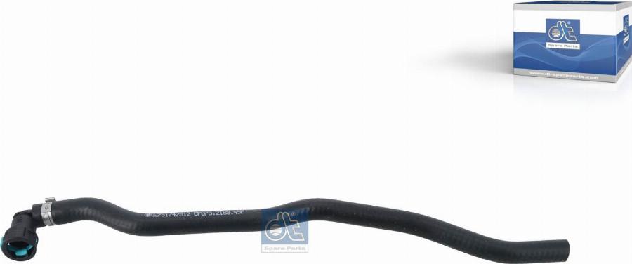 DT Spare Parts 1.11804SP — Przewód elastyczny chłodnicy