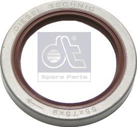 DT Spare Parts 1.24267 — Pierścień uszczelniający wału, ręczna skrzynia biegów