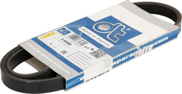 DT Spare Parts 3.34300 — Pasek klinowy wielorowkowy