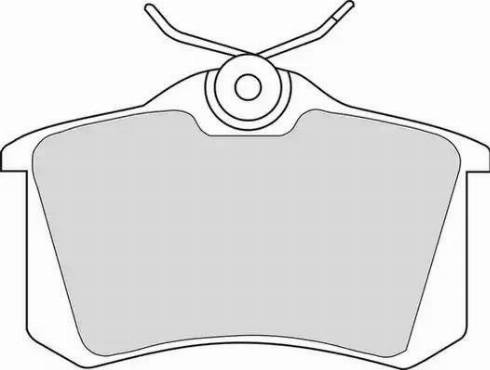 Meyle 025 209 6115 - KLOCKI HAM. VW T. GOLF-VEN