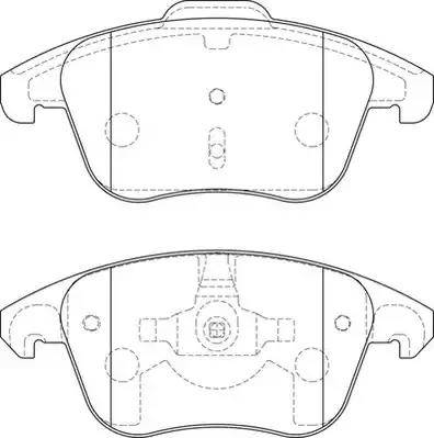 Maxgear 19-1550 - KLOCKI HAM. CITROEN P. C4 PICASSO 07-