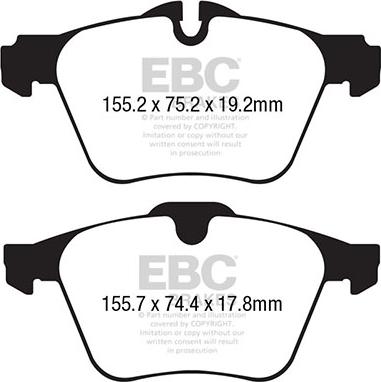 Meyle 025 240 7920/PD - KLOCKI HAM. JAGUAR P. XF-XJ-XK 2.0-5.0 06-15