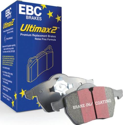 EBC Brakes DP680 — Zestaw klocków hamulcowych, hamulce tarczowe