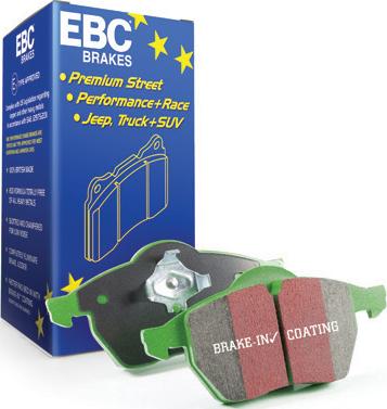 EBC Brakes DP21809 - Klocki hamulcowe tuningowe