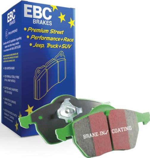 EBC Brakes DP2762 — Zestaw klocków hamulcowych, hamulce tarczowe