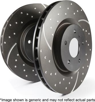 EBC Brakes GD7243 — Tarcza hamulcowa