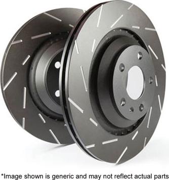 EBC Brakes USR1768 — Tarcza hamulcowa