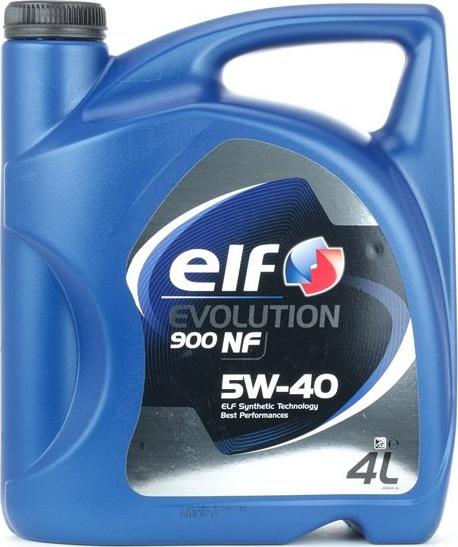 ELF 2196517 - OLEJ ELF 5W40 60L EVOLUTION 900 SXR A3-B4 - SP - RN0710 - A40 - LL01 - 229.5 226.5 - 502.00 505.00 - 9.55535-M2 - PSA B71 2296