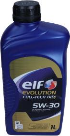 ELF 2225745 - OLEJ ELF 5W30 1L EVOLUTION FULL TECH DID - C3 - SN-CF - 502.00 505.01 - 229.52 - RN0710 - DEXOS2
