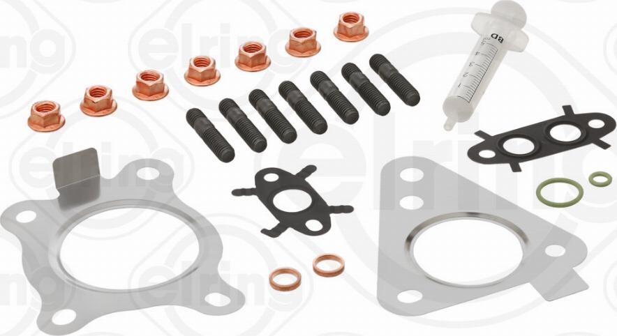 Elring 453.830 - ZESTAW MONTAŻOWY TURBOSPRĘŻARKI OPEL MOVANO 2.5CDTI 03-