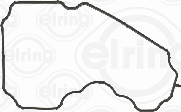 Elring 569.430 - Pokrywa zaworów Uszczelka, odpowietrznik skrzyni korbowej odprowadzający gazy ze skrzyni korbowej, oddzielający mgłę olejową lub uszczelniający układ wentylacji skrzyni korbowej