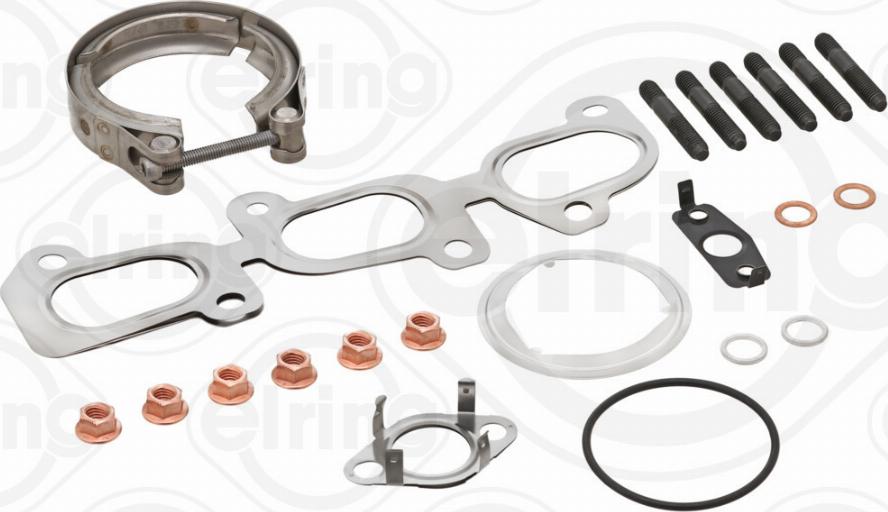 Elring 651.020 — Zestaw montażowy, urządzenie ładujące turbo