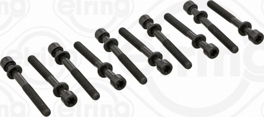 Elring 803.010 - Zestaw śrub głowicy cylindrów