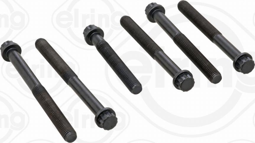 Elring 820.091 - Zestaw śrub głowicy cylindrów