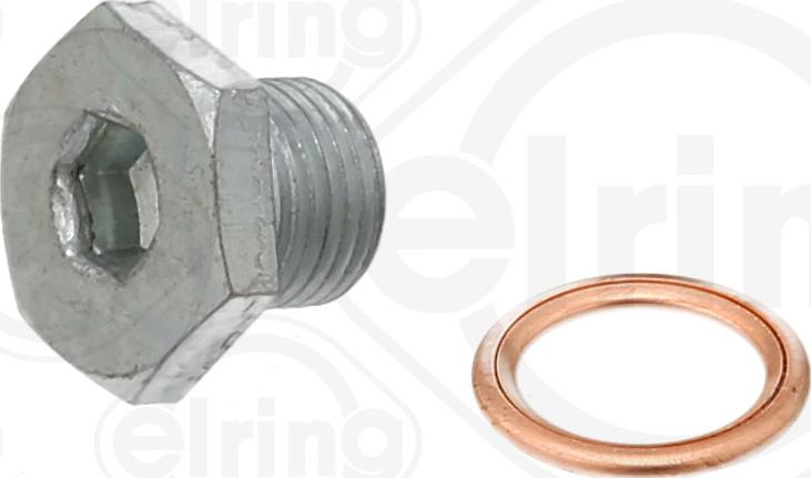 Elring 877.950 - Śruba spustu miski olejowej