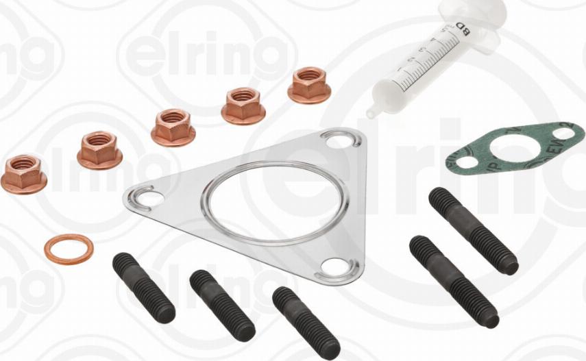 Elring 346.080 — Zestaw montażowy, urządzenie ładujące turbo