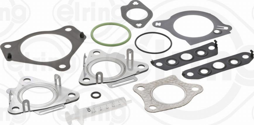 Elring 309.980 - ZESTAW MONTAŻOWY TURBOSPRĘŻARKI DB C 3.0CDI 05- 12 ELEM.