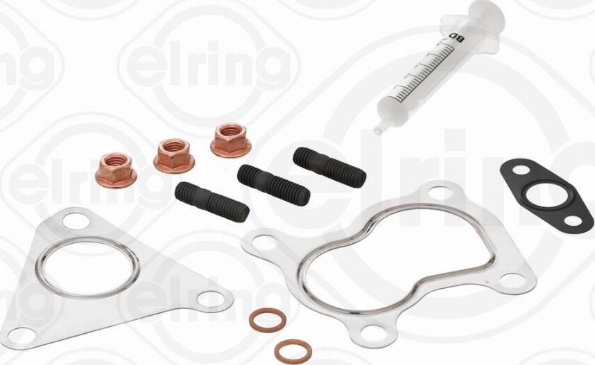 Elring 714.860 — Zestaw montażowy, urządzenie ładujące turbo