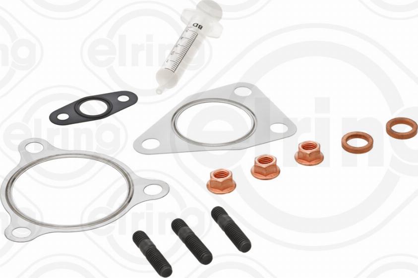 Elring 714.320 — Zestaw montażowy, urządzenie ładujące turbo